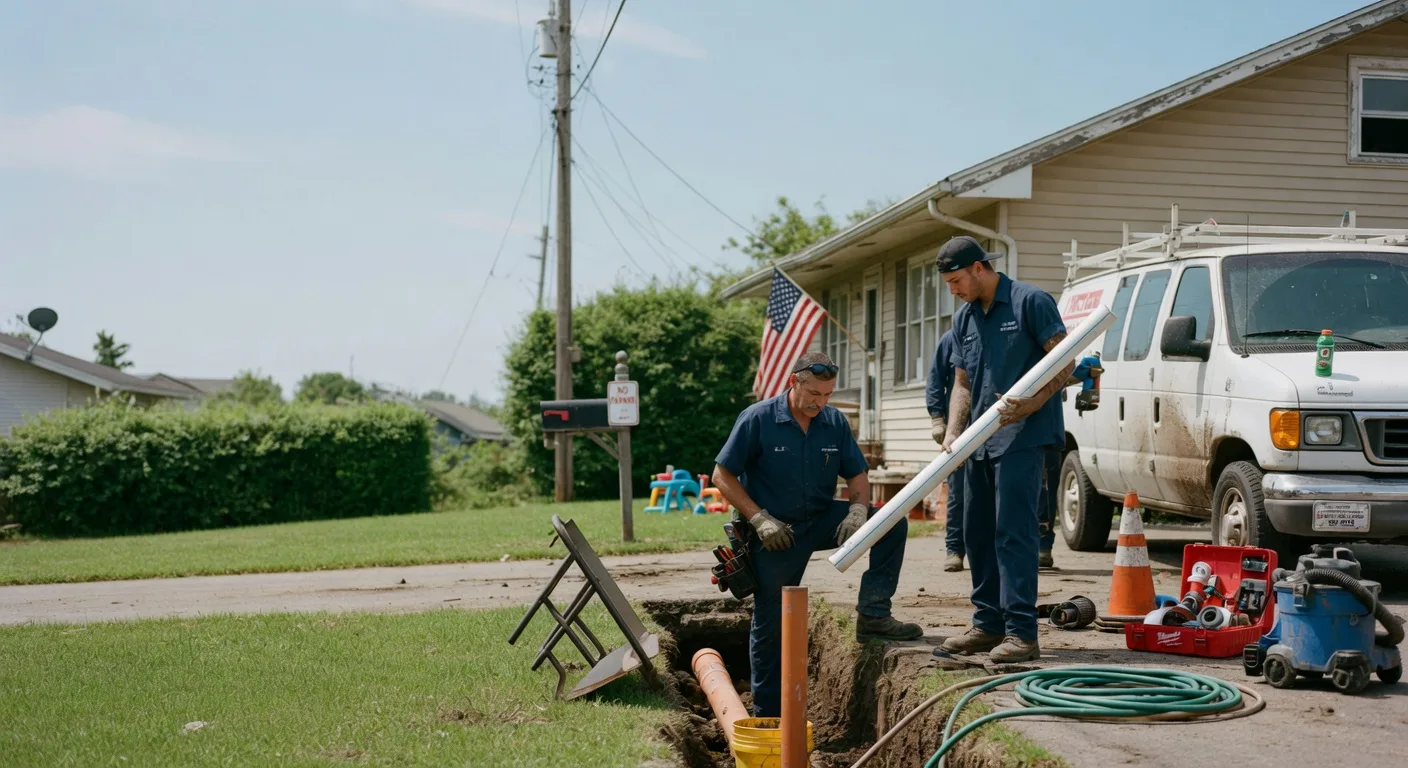 Emergency Drain Cleaning in South West City, MO
